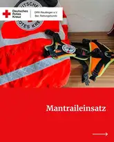 Titelbild für Einsatz Mantrail mit Zuggeschirr und Einsatzjacke