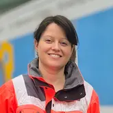 Judith Henrich Einsatzkraft und Rettungshundeführerin in Ausbildung beim DRK in Reutlingen