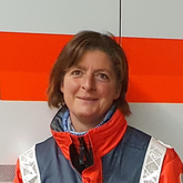 Manuela Sandner Ausbilderin und langjährige Hundeführerin der Suchhunde in Reutlingen