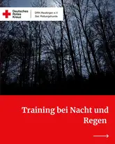 Titelbild Training bei Nach und Regen 2026 Titelbild eines Posts mit Waldansicht in der Dämmerung
